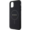Guess GUHMN61PSAHMCK iPhone 11 / Xr 6.1 czarny/black hardcase Saffiano MagSafe